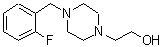 CAS#: 215654-93-6， 2-[4-(2-Fluorobenzyl)-1-Piperazinyl]Ethanol