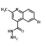 CAS#: 215778-63-5， 6-Bromo-2-Methyl-4-Quinolinecarbohydrazide