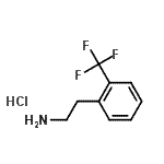 CAS#: 215797-66-3， 2-[2-(Trifluoromethyl)Phenyl]Ethanamine Hydrochloride (1:1)