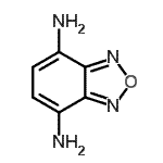 CAS#: 215860-46-1， 2,1,3-Benzoxadiazole-4,7-Diamine