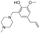 CAS#: 21594-84-3， 2-Methoxy-6-[(4-Methylpiperazin-1-Yl)Methyl]-4-Prop-2-Enylphenol