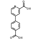 CAS#: 216059-90-4， 4-(4-Carboxyphenyl)-2-Pyridinecarboxylic Acid
