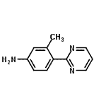 CAS 登录号：216060-33-2， 3-甲基-4-(2-嘧啶基)苯胺
