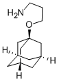 structure of CAS# 21624-07-7, 3-(1-Adamantyloxy)Propan-1-Amine;3-(1-Adamantyloxy)Propylamine;Nsc193498