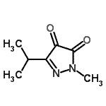 CAS#: 216319-92-5， 3-Isopropyl-1-Methyl-1H-Pyrazole-4,5-Dione