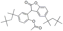 CAS#: 216698-07-6， [2-[2-Oxo-5-(2,4,4-Trimethylpentan-2-Yl)-3H-1-Benzofuran-3-Yl]-4-(2,4,4-Trimethylpentan-2-Yl)Phenyl] Acetate