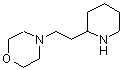 结构式 CAS# 216985-68-1, 4-[2-(2-哌啶基)乙基]吗啉