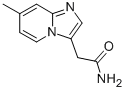 CAS#: 21801-85-4， 7-Methyl-Imidazo(1,2-a)Pyridine-3-Acetamide