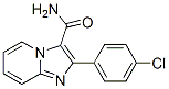 CAS 登录号：21801-88-7， 2-(4-氯苯基)咪唑并[1,2-a]吡啶-3-甲酰胺