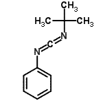 CAS#: 21848-95-3， N-(2-Methyl-2-Propanyl)-N'-Phenylcarbodiimide