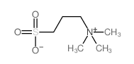 CAS 登录号：21865-17-8， 3-(三甲基铵)丙烷磺酸内盐