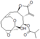 CAS#: 21871-14-7， 2-Methylpropanoic Acid [1a,2,6,6a,7,8,9a,10-Octahydro-11-Hydroxy-7-Methylene-8-Oxo-3H-4,10alpha-(Methanoxymethano)Oxireno[8,9]Cyclodeca[1,2-b]Furan-6-Yl] Ester