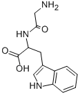 structure of CAS# 2189-26-6, 2-[(2-Aminoacetyl)Amino]-3-(1H-Indol-3-Yl)Propanoic Acid;2-[(2-Amino-1-Oxoethyl)Amino]-3-(1H-Indol-3-Yl)Propanoic Acid;2-(Glycylamino)-3-(1H-Indol-3-Yl)Propionic Acid;2-(2-Aminoethanoylamino)-3-(1H-Indol-3-Yl)Propanoic Acid