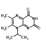 CAS#: 21892-66-0， 8-Isopropyl-6,7-Dimethyl-2,4(3H,8H)-Pteridinedione