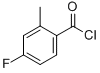structure of CAS# 21900-43-6, 4-Fluoro-2-Methylbenzoyl Chloride;4-Fluoro-2-Methyl-Benzoyl Chloride;Jrd-1382