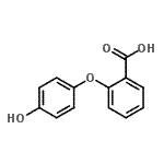 CAS#: 21905-64-6， 2-(4-Hydroxyphenoxy)Benzoic Acid
