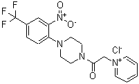 CAS#: 219139-24-9， 1-(2-{4-[2-Nitro-4-(Trifluoromethyl)Phenyl]-1-Piperazinyl}-2-Oxoethyl)Pyridinium Chloride