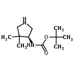 CAS#: 219323-14-5， 2-Methyl-2-Propanyl [(3S)-4,4-Dimethyl-3-Pyrrolidinyl]Carbamate