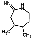 CAS#: 219477-89-1， 4,5-Dimethyl-3,4,5,6-Tetrahydro-2H-Azepin-7-Amine