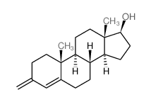 CAS#: 21952-93-2， (8R,9S,10R,13S,14S,17S)-10,13-Dimethyl-3-Methylidene-1,2,6,7,8,9,11,12 ,14,15,16,17-Dodecahydrocyclopenta[a]Phenanthren-17-Ol