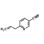CAS#: 219727-44-3， 6-Allylnicotinonitrile