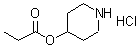 结构式 CAS# 219859-83-3, 4-哌啶基丙酸酯盐酸盐