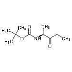 CAS#: 219900-80-8， 2-Methyl-2-Propanyl [(2S)-3-Oxo-2-Pentanyl]Carbamate