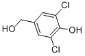 structure of CAS# 22002-17-1, 3,5-Dichloro-4-Hydroxybenzyl Alcohol;2,6-Dichloro-4-Methylol-Phenol