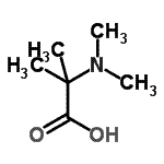 结构式 CAS# 220022-94-6, N,N,2-三甲基丙氨酸