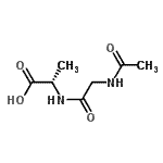 CAS#: 220254-49-9， N-Acetylglycyl-L-Alanine