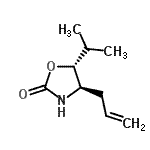 CAS#: 220326-83-0， (4R,5R)-4-Allyl-5-Isopropyl-1,3-Oxazolidin-2-One