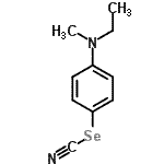CAS#: 22037-06-5， 4-[Ethyl(Methyl)Amino]Phenyl Selenocyanate