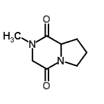 CAS#: 22049-65-6， 2-Methyl-6,7,8,8A-Tetrahydro-3H-Pyrrolo[2,1-c]Pyrazine-1,4-Dione