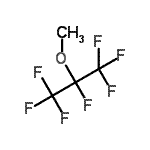 结构式 CAS# 22052-84-2, 1,1,1,2,3,3,3-七氟-2-甲氧基丙烷