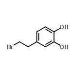 CAS#: 220556-03-6， 4-(2-Bromoethyl)-1,2-Benzenediol