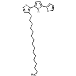 CAS#: 220655-14-1， 2-(3-Hexadecyl-2-Thienyl)-5-(2-Thienyl)-1H-Pyrrole
