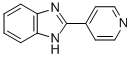 structure of CAS# 2208-59-5, 2-Pyridin-4-Yl-1H-Benzimidazole;2-(4-Pyridyl)-1H-Benzimidazole;Mls000709114;Smr000282981