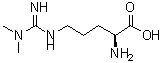 结构式 CAS# 220805-22-1, N<sup>5</sup>-(N,N-二甲基甲脒基)-L-鸟氨酸