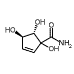 CAS#: 220832-69-9， (4R,5S)-1,4,5-Trihydroxy-2-Cyclopentene-1-Carboxamide