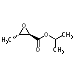 CAS#: 221203-39-0， Isopropyl (2R,3S)-3-Methyl-2-Oxiranecarboxylate