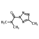 CAS#: 221463-21-4， N,N,5-Trimethyl-2H-Tetrazole-2-Carboxamide