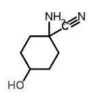 CAS#: 221527-40-8， 1-Amino-4-Hydroxy-Cyclohexane-1-Carbonitrile