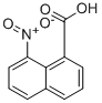 structure of CAS# 2216-13-9, 8-Nitronaphthalene-1-Carboxylic Acid;8-Nitro-1-Naphthalenecarboxylic Acid;8-Nitro-1-Naphthoic Acid;Brn 2214740