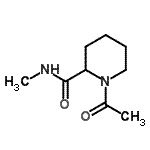 CAS#: 221690-21-7， 1-Acetyl-N-Methyl-2-Piperidinecarboxamide