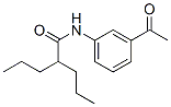 CAS#: 22179-47-1， N-(3-Acetylphenyl)-2-Propyl-Pentanamide