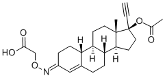 CAS#: 22234-07-7， 3-(O-Carboxymethyl)-17beta-Acetoxy-17alpha-Ethynyl-19-Norandrost-4-En- 3-One Oxime
