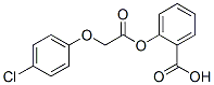 CAS 登录号：2225-15-2， 2-[2-(4-氯苯氧基)乙酰基]氧基苯甲酸