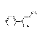CAS#: 222550-16-5， N,N'-Dimethyl-N-4-pyrimidinylimidoformamide