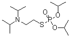 CAS#: 22259-19-4， Phosphorothioic acid, S-[2-(diisopropylamino)ethyl] O,O-diisopropyl ester
