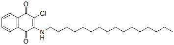 CAS#: 22272-21-5， 2-Chloro-3-(Hexadecylamino)Naphthalene-1,4-Dione